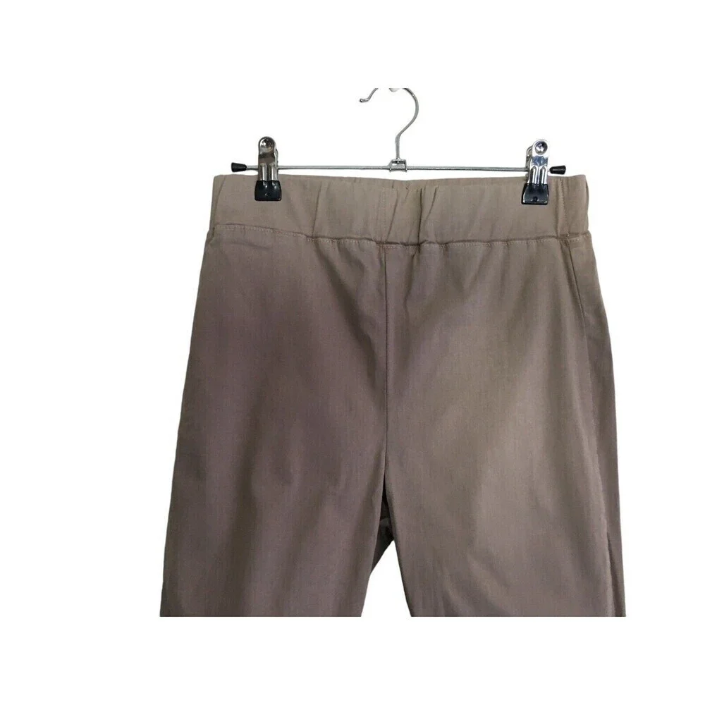 L'agence Jeans Women's Size Small Biscuit Khaki Rosalie High Rise Crop Pull On